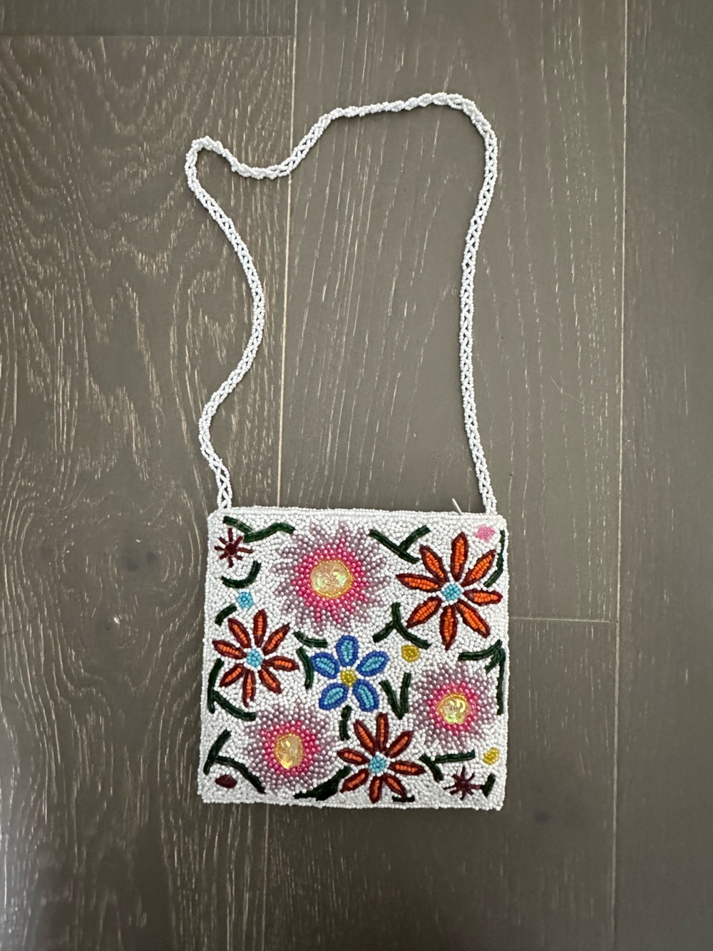 Beaded purse